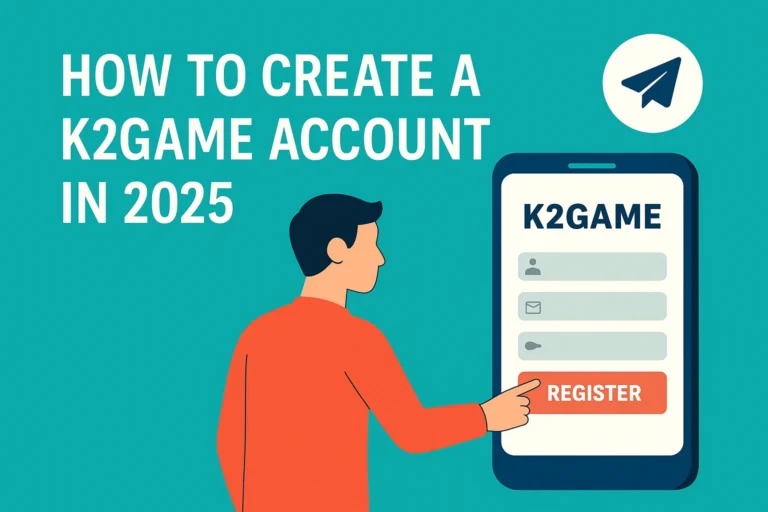 K2 Game create account